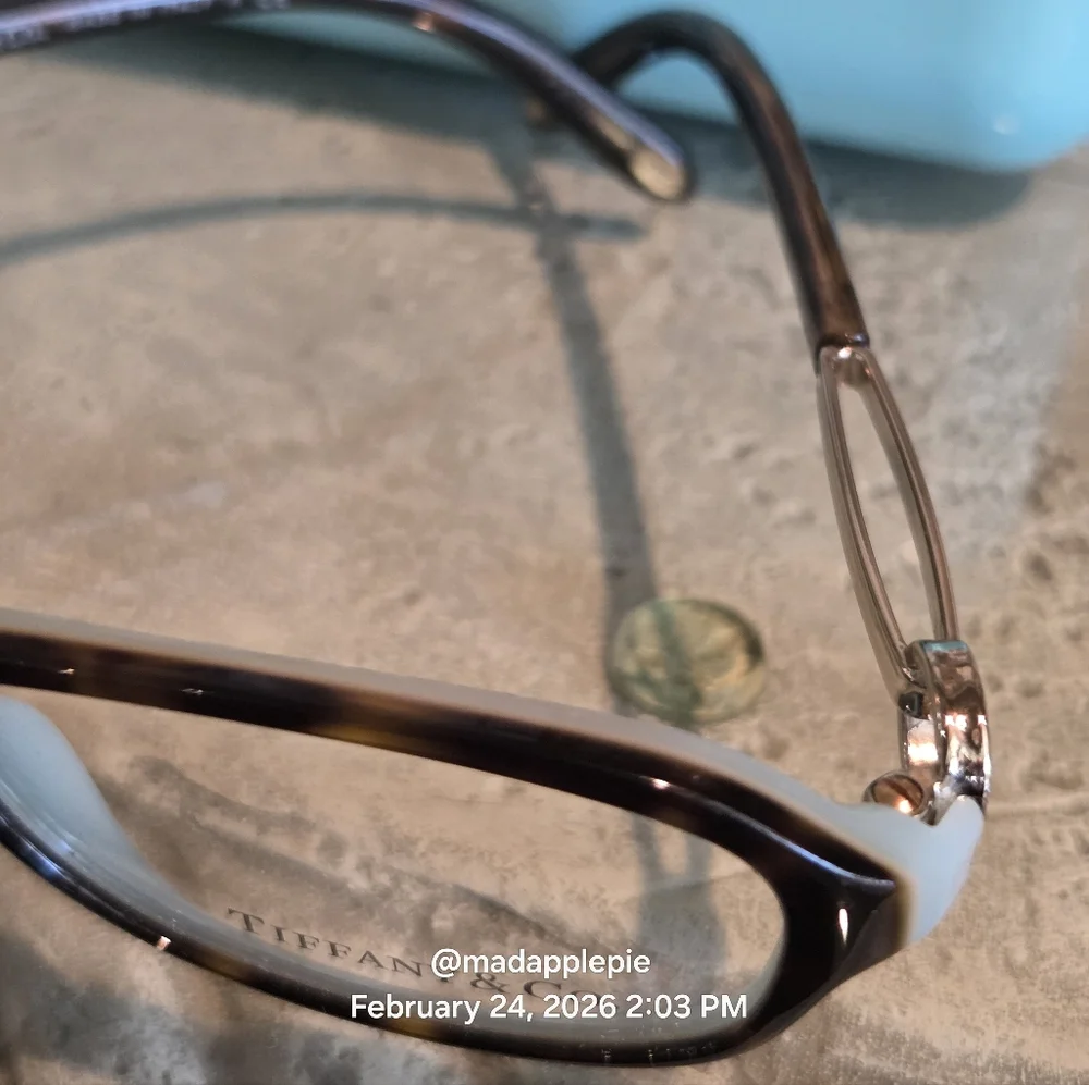 Tiffany & Company TF 2066 Eyeglass Frames Only Demo Lenses Luxury Designer #172